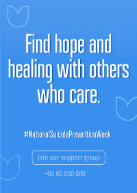 Suicide Prevention Awareness Poster Image Preview