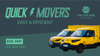 Quick Movers Facebook Event Cover Design