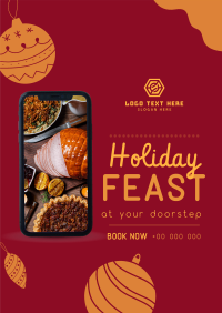 Holiday Delivery Poster Design