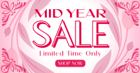 Mid-Year Sale Floral Facebook ad Image Preview