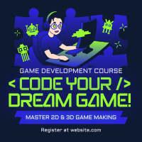 Game Making Course Instagram post Image Preview