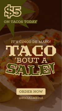 Cinco De Mayo Taco TikTok video Image Preview
