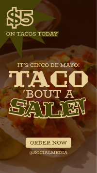 Cinco De Mayo Taco TikTok Video Image Preview