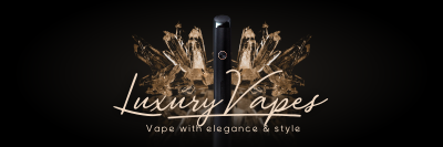 Luxury Vapes Twitter header (cover) Image Preview
