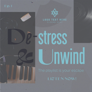 Relaxing Playlist Instagram post Image Preview