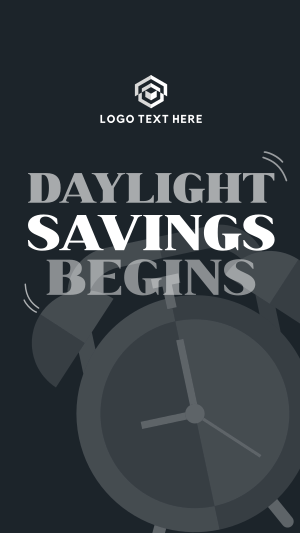 Playful Daylight Savings Facebook Story Image Preview