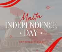 Joyous Malta Independence Facebook Post Design