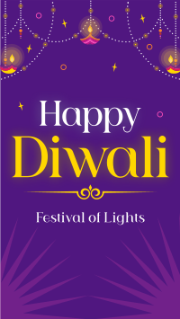 Celebration of Diwali Instagram Reel Design
