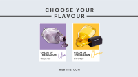 Choose Your Flavour Facebook event cover Image Preview