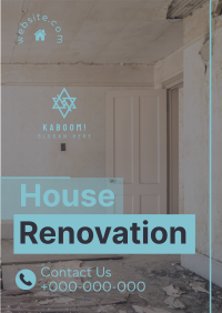 House Renovation Poster Image Preview