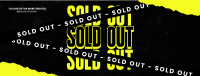 Grunge Sold Out Facebook cover Image Preview