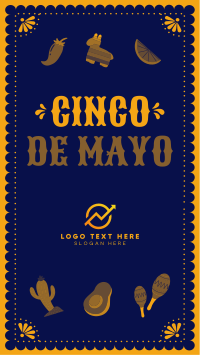 Cinco Festival Facebook Story Design