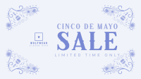 Mexican Party Sale Facebook Event Cover Design
