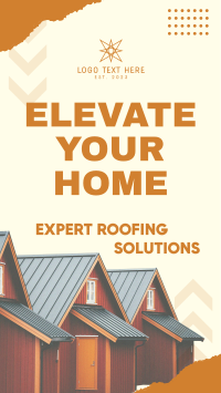 Elevate Home Roofing Solution TikTok Video Design