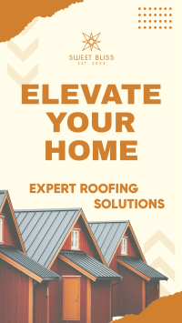 Elevate Home Roofing Solution TikTok video Image Preview