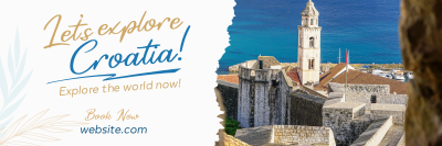 Beautiful Places In Croatia Twitter header (cover) Image Preview