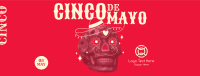 Skull De Mayo Facebook cover Image Preview
