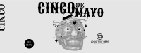 Skull De Mayo Facebook Cover Design