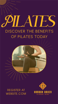 Pilates Sessions YouTube Short Image Preview