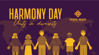 World Harmony Week Facebook Event Cover Design