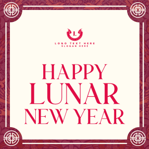 Lunar New Year Celebration Instagram post Image Preview