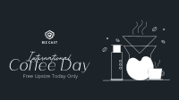 Minimalist Coffee Shop Facebook Event Cover Image Preview