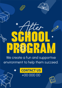 Tutoring School Service Flyer Image Preview