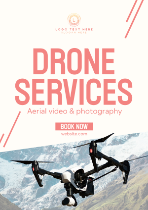 Professional Drone Service Flyer Image Preview