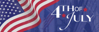 4th of July Flag Twitter header (cover) Image Preview