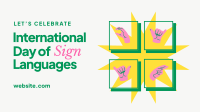 International Day of Sign Languages Animation Preview