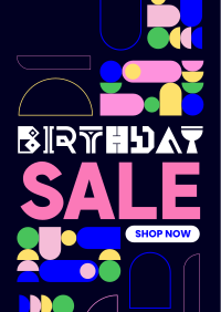 It's your Birthday Sale Flyer Image Preview