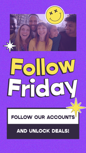 Follow Friday Instagram story Image Preview