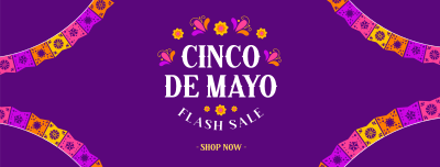 Fiesta Flash Sale Facebook cover Image Preview