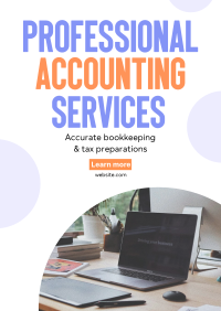 Accounting Service Experts Poster Design