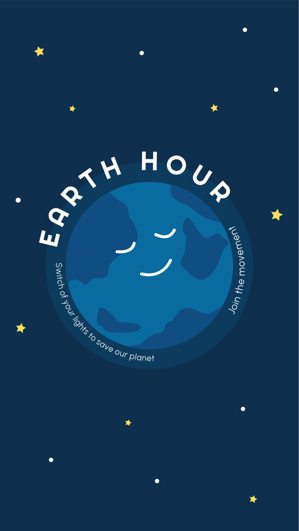 Sleeping Earth Instagram Story Design Image Preview