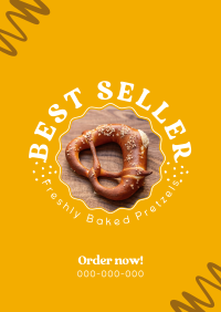 Tasty Pretzel Flyer Image Preview