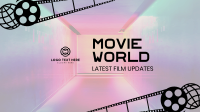 Movie World YouTube Banner Image Preview
