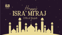 Isra' Mi'raj Spiritual Night Facebook event cover Image Preview