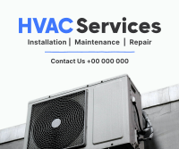 Excellent HVAC Services for You Facebook Post Design