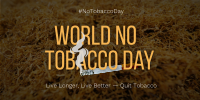 No Tobacco Day Twitter post Image Preview