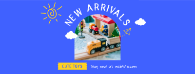 Cute Toys Facebook cover Image Preview