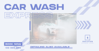 Premium Car Wash Express Facebook Ad Design