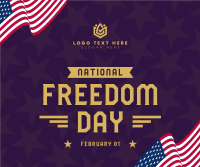 USA Freedom Day Facebook Post Design