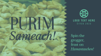 Purim Sameach! Facebook Event Cover Design