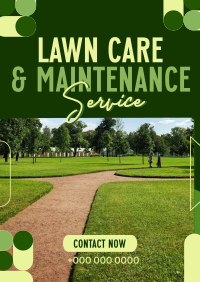 Lawn Care Services Flyer Design