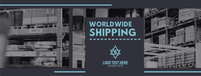 Worldwide Shipping Facebook cover Image Preview