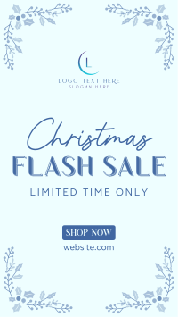 Christmas Flash Sale Instagram Reel Design