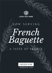 Classic French Baguette Poster Image Preview