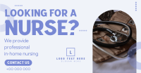 Professional Nursing Services Facebook Ad Design
