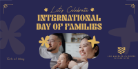 Modern International Day of Families Twitter post Image Preview
